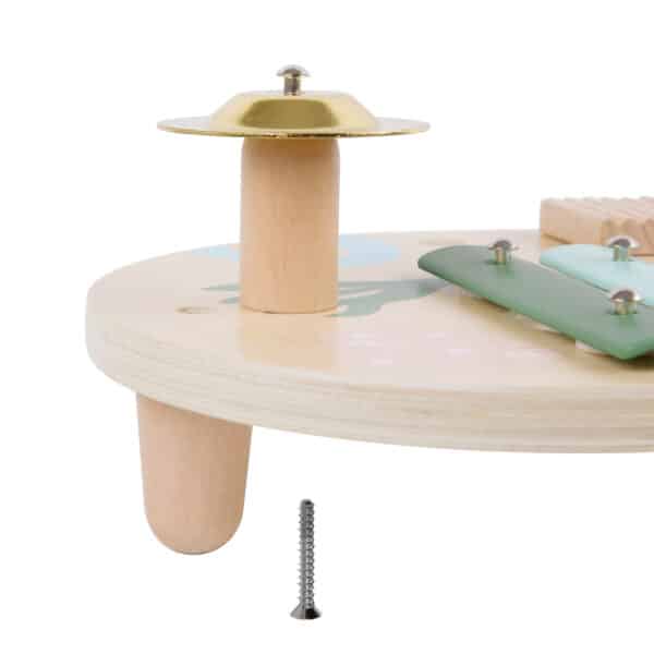 CLASSIC WORLD Zestaw Instrumenty Muzyczne dla Dzieci Cymbałki Bębenek Grzechotka  5 el. - 010