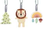 TOOKY TOY Baby Gym Stojak Edukacyjny Gimnastyczny 3 Pluszowe Zawieszki - 005