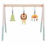 TOOKY TOY Baby Gym Stojak Edukacyjny Gimnastyczny 3 Pluszowe Zawieszki - 006