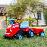 FALK Jeździk Traktor Go! z Przyczepą Czerwony 1-3 lat - 005