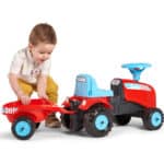 FALK Jeździk Traktor Go! z Przyczepą Czerwony 1-3 lat - 006