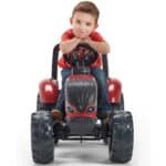 FALK Traktor na Pedały Valtra S4 Czerwony z Przyczepą 3-7 lat - 011