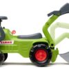 FALK Traktorek Claas Jeździk z Przyczepką Ładowarką i Łyżką - 009