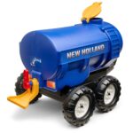 FALK Przyczepa Cysterna Beczkowóz z Kranem New Holland Niebieska 3-7 Lat - 008