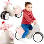 FALK  Jeździk Scooter Strada Retro Dla Dziewczynki Ciche Opony od 1 Roku - 001