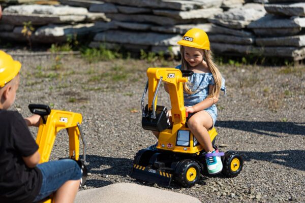 FALK Koparka JCB DIGGER Obrotowa Żółta Ruchoma Łyżka Od 3 Lat. - 003