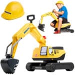 FALK Koparka Komatsu Obrotowa Łopata + Kask - 001