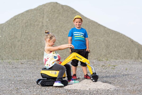 FALK Koparka Komatsu Obrotowa Łopata + Kask - 002