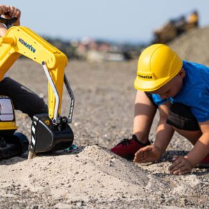 FALK Koparka Komatsu Obrotowa Łopata + Kask - 003
