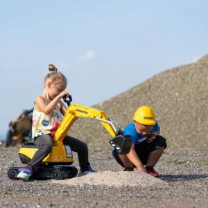 FALK Koparka Komatsu Obrotowa Łopata + Kask - 005