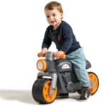 FALK  Jeździk Biegowy Ciche Koła Motor Prem1er Retro Czarny 12m+ - 006