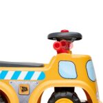 FALK Jeździk Ciężarówka Budowlana JCB z Przyczepą i Akcesoriami 1-3 Lat - 006