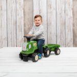 FALK Jeździk Traktor z Przyczepą Birdy Farm Zielony 1-3 lat - 002
