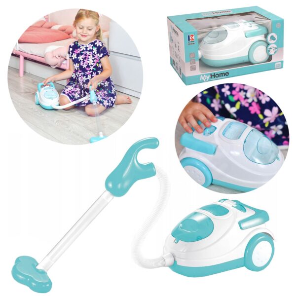 WOOPIE Interaktywny Odkurzacz dla Dzieci z Funkcją Ssania