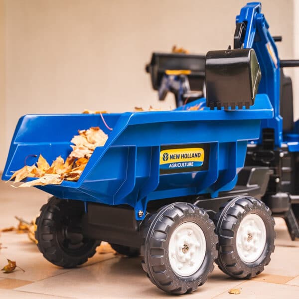 FALK Traktor na Pedały New Holland T8 z Koparką i Przyczepą 3-7 lat - 005
