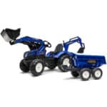 FALK Traktor na Pedały New Holland T8 z Koparką i Przyczepą 3-7 lat - 008