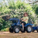 FALK Traktor na Pedały New Holland T8 z Łyżką i Przyczepą 3-7 lat - 002