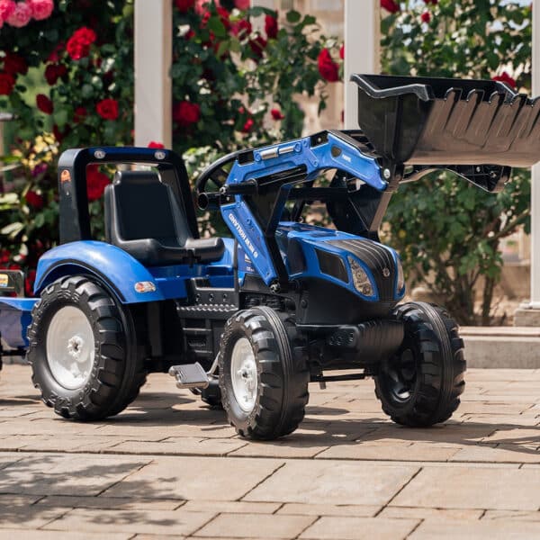 FALK Traktor na Pedały New Holland T8 z Łyżką i Przyczepą 3-7 lat - 003