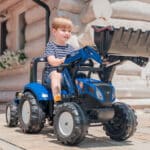 FALK Traktor na Pedały New Holland T8 z Łyżką i Przyczepą 3-7 lat - 005