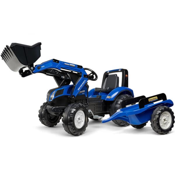 FALK Traktor na Pedały New Holland T8 z Łyżką i Przyczepą 3-7 lat - 006