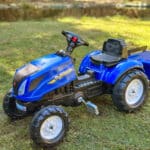 FALK Traktor na Pedały New Holland z Przyczepą i Otwieraną Maską 2-5 lat - 005