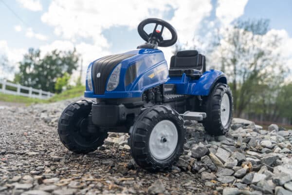 FALK Traktor na Pedały New Holland z Przyczepą i Otwieraną Maską 2-5 lat - 009