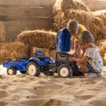FALK Traktor na Pedały New Holland z Przyczepą i Otwieraną Maską 2-5 lat - 012