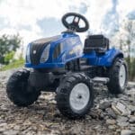 FALK Traktor na Pedały New Holland z Przyczepą i Otwieraną Maską 2-5 lat - 013