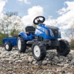 FALK Traktor na Pedały New Holland z Przyczepą i Otwieraną Maską 2-5 lat - 014