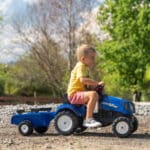 FALK Traktor na Pedały New Holland z Przyczepą i Otwieraną Maską 2-5 lat - 015