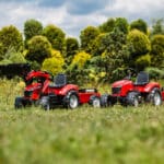 FALK Traktor na Pedały Massey Ferguson 8740S z Łyżką i Przyczepą 3-7 lat - 005
