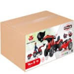 FALK Traktor na Pedały Massey Ferguson 8740S z Łyżką i Przyczepą 3-7 lat - 011