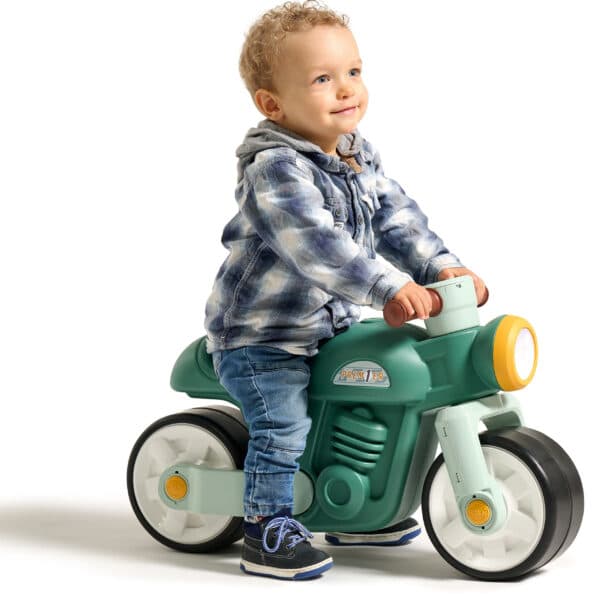 FALK Jeździk Motocykl Biegowy Vintage Zielony 1-3 lat - 004