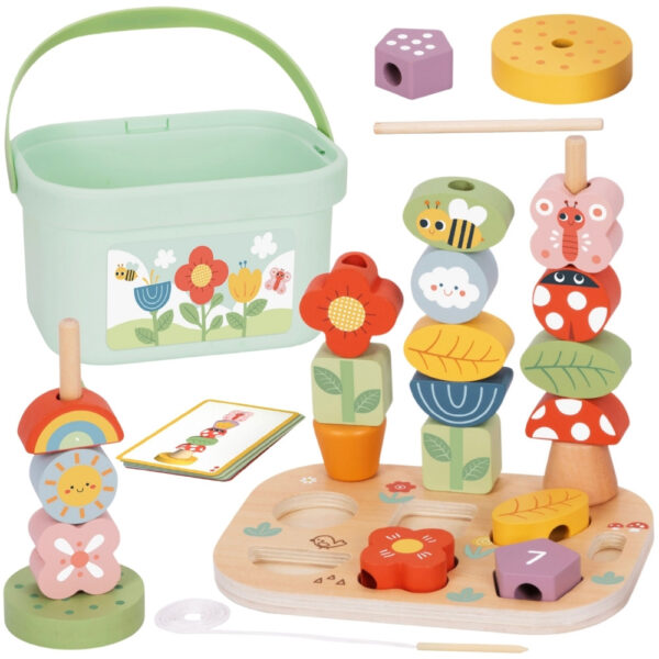 export TOOKY TOY Box Edukacyjny 5w1 Magiczny Ogród Montessori