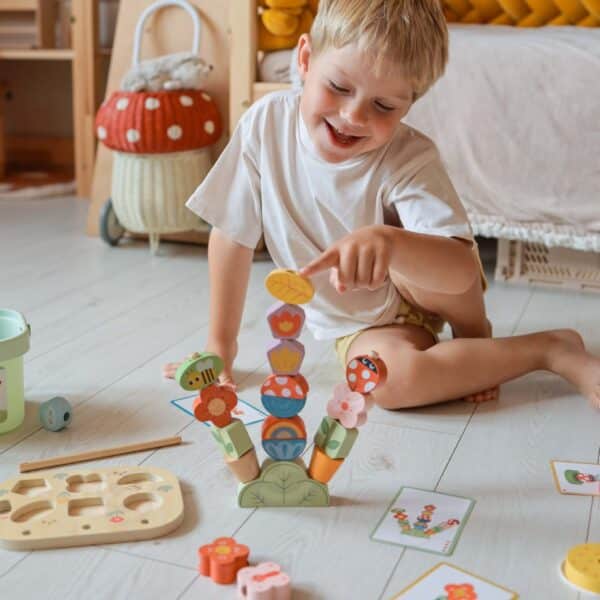 TOOKY TOY Box Edukacyjny 5w1 Magiczny Ogród Montessori - 003