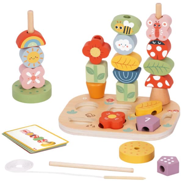 TOOKY TOY Box Edukacyjny 5w1 Magiczny Ogród Montessori - 011