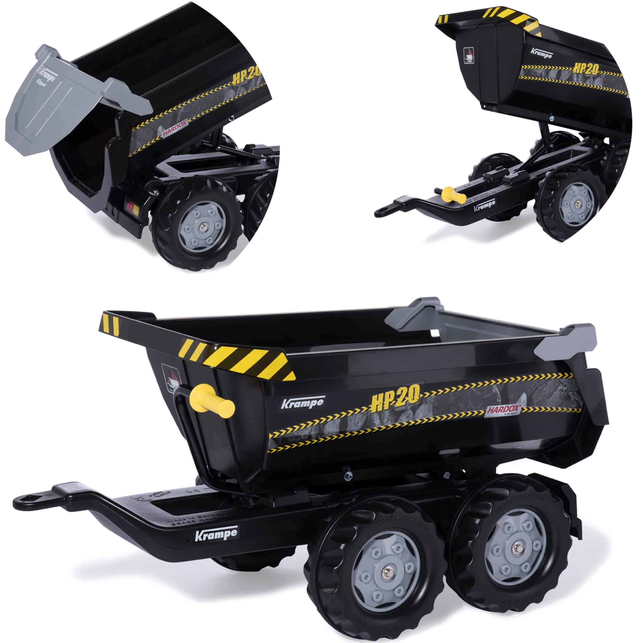 Rolly Toys Przyczepa dwuosiowa Kampre - 001