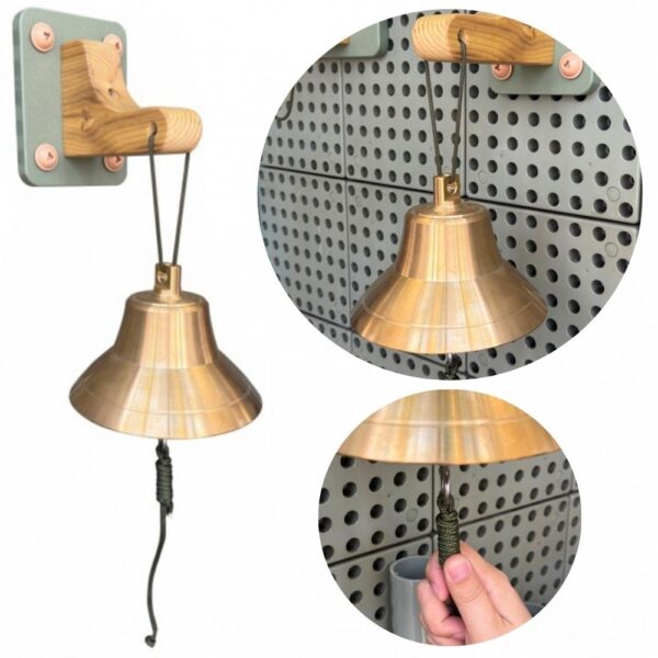 export MASTERKIDZ Dzwonek Edukacyjny z Brązu Akcesoria Do Tablicy STEM