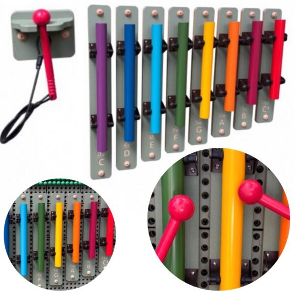 export MASTERKIDZ Dzwonki Cymbałki Instrument Muzyczny Akcesoria Do Tablicy STEM