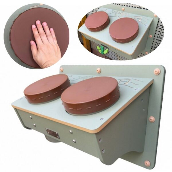 export MASTERKIDZ Bongosy Instrument Muzyczny Bębenki Akcesoria Do Tablicy STEM