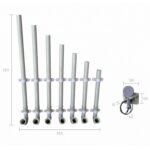 MASTERKIDZ Thongofon Organy Rurowe Instrument Muzyczny Akcesoria Do Tablicy STEM - 007