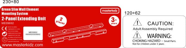 MASTERKIDZ Ramka Flex Krawędź Dolna I Górna 2 Tablice - 003