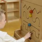 Logiczny Sorter Przesuwny Masterkidz – Tablica Sensoryczna STEM 3+ - 003