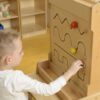 Logiczny Sorter Przesuwny Masterkidz – Tablica Sensoryczna STEM 3+ - 004