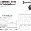 Logiczny Sorter Przesuwny Masterkidz – Tablica Sensoryczna STEM 3+ - 006