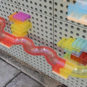 MASTERKIDZ Zestaw Konstrukcyjny Tor dla Piłek Tablica STEM 209elementów - 011