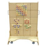 MASTERKIDZ Drewniana Tablica STEM Wolnostojąca - 001