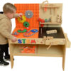 MASTERKIDZ Drewniany Warsztat XXL Montessori STEM z Narzędziami