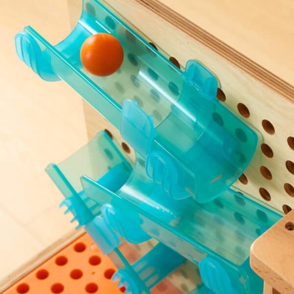MASTERKIDZ Drewniany Warsztat XXL Montessori STEM z Narzędziami + Akcesoria - 005