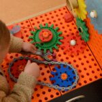 MASTERKIDZ Drewniany Warsztat XXL Montessori STEM z Narzędziami + Akcesoria - 006